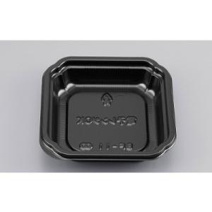 【50枚】BF-11 黒 本体 シーピー化成 使い捨て 容器 業務用 弁当 おかず 中華 惣菜容器 （本体のみ） 50枚入