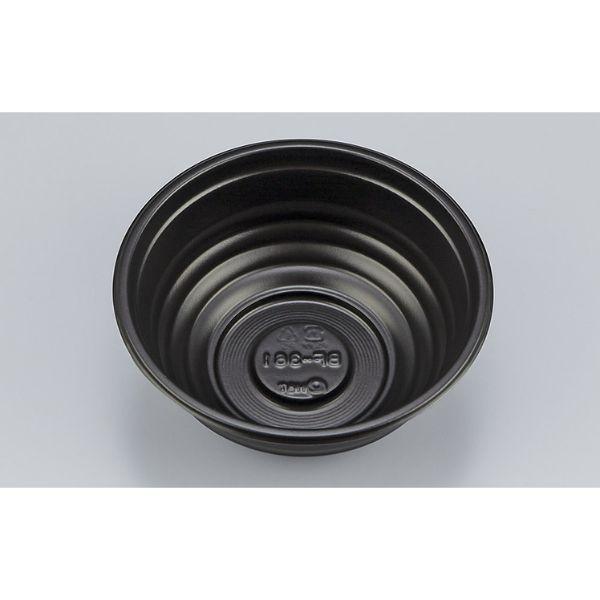 【900枚】BF-361 黒 本体 （約650ml） 丸丼小 シーピー化成 使い捨て 容器 業務用 ...