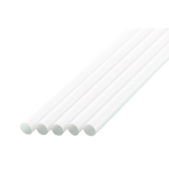 【500本】ストレートストロー 白（裸 6×210mm） 包装なし シバセ工業 DAIYA STRA...