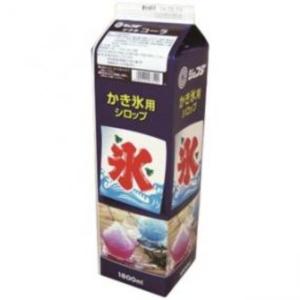1本】抹茶 （1.8L） かき氷 シロップ 業務用 氷みつ 1800ml 1本入