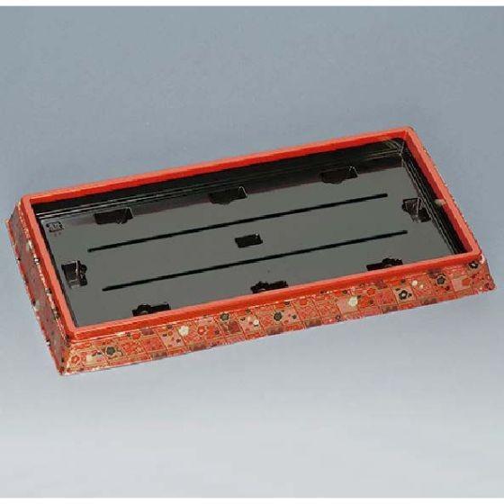 【10枚×5】新角桶 320H 彩梅 本体 福助工業 寿司桶 使い捨て 寿司容器 プラスチック ハカ...