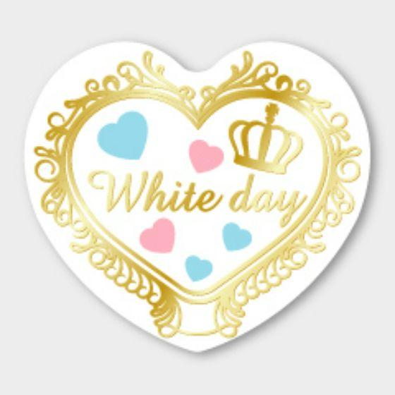 【300枚】C-569 White Day ホワイトデー カミイソ産商 ラベル シール イベント ギ...