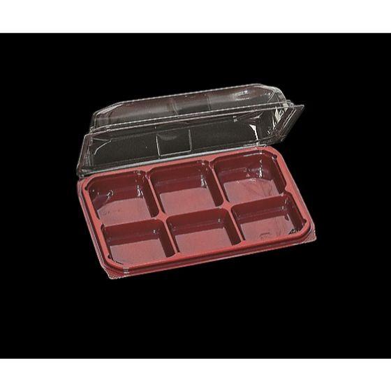 【50枚】WK-6 R/B 華詩パック 192×137×H42mm 福助工業 使い捨て 業務用 菓子...