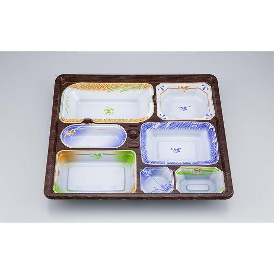 【20枚】CU-236 うつろい 本体 シーピー化成 使い捨て 容器 業務用 弁当容器 会席膳 仕出...