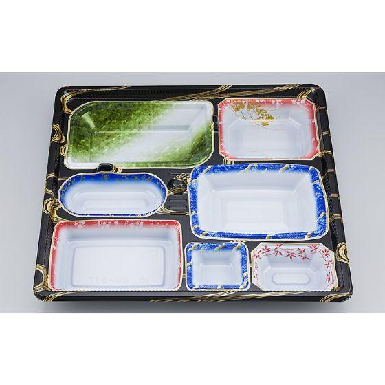 【20枚】CU-237 曲水 本体 シーピー化成 使い捨て 容器 業務用 弁当容器 会席膳 仕出し容...