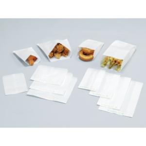 【100枚】ニュー耐油袋 F-特小（115×155mm）福助工業 耐油耐水紙 菓子パン 惣菜 平袋 紙袋　100枚入