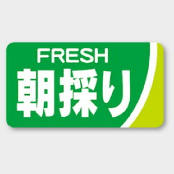 【1000枚】H-90 朝採り カミイソ産商 ラベル シール イベント ギフト 青果ラベル　1000...