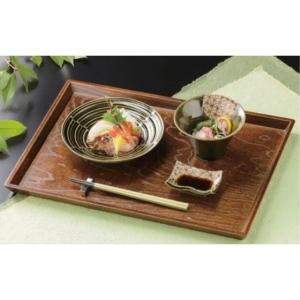 【1枚】 尺1 木製富士型正角盆 白木クリヤー...の詳細画像1