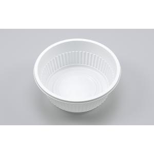 【蓋付き】使い捨て弁当箱 丼物 カップ 耐熱−２１２（ホワイト） 【本体1200枚・蓋1200枚セット】 シーピー化成 どんぶり 業務用 スーパー