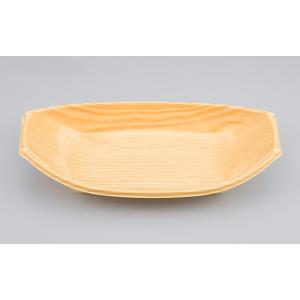 使い捨て 食品トレー たこ焼き 樺 舟形経木 8寸 【100枚】 佐藤木材