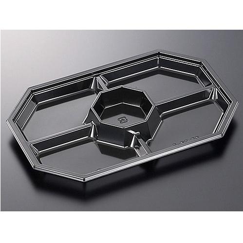 中央化学　オードブル皿　HSPD 36-5　BK　身　200個