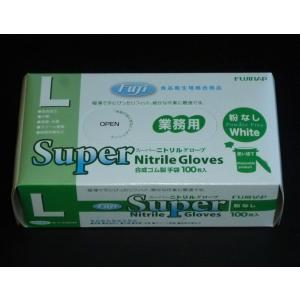 Ｌ　サイズ　3000枚　ニトリル　手袋　ブルー　粉無 N420 ニトリル手袋 粉無 BLUE (M) 197148 1箱（3000枚入） 水野