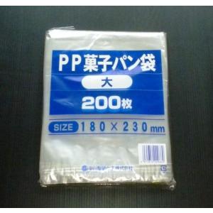 PP袋　透明　無地　厚み　0.025mm　180×230mm　8000枚｜package-paradise