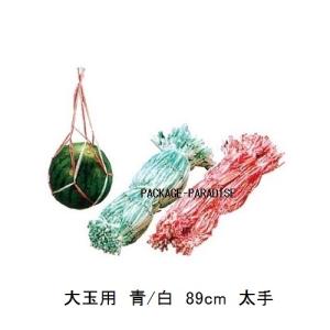スイカネット　すいかネット　大玉用　青/白　89cm　太手　100個