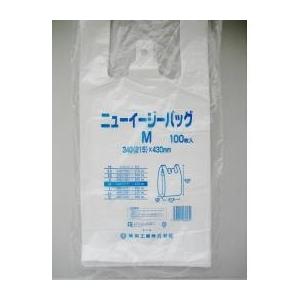 1袋　送料300円　福助工業　レジバック　ニューイージーバッグＭ（35号）　100枚　　乳白色　