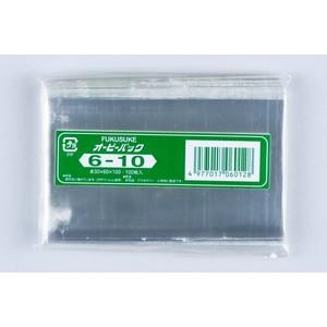 同梱可ネコポス220円　　　オーピーパック　テープなし　60×100　100枚