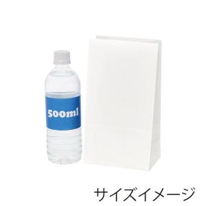HEIKO NF耐油角底袋 No.4 白無地 ...の詳細画像4