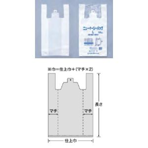 レジ袋 ニューイージーバッグ L 乳白 100...の詳細画像1