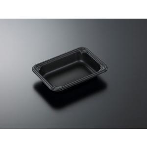 使い捨て弁当箱 黒 100枚入り ZY−926 漆黒セット 100入 使い捨て弁当箱 : パッケージストック