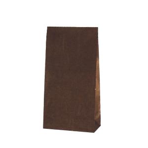 角底袋No.6 未晒無地焦茶