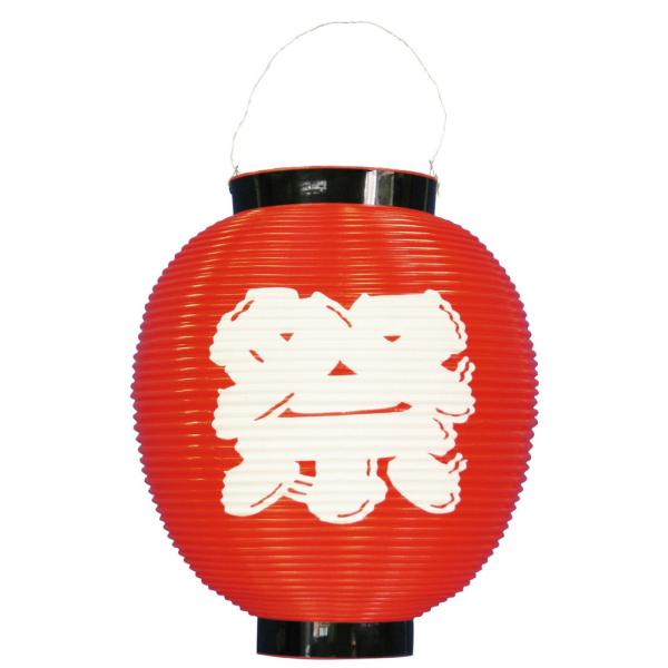 提灯 ちょうちん 祭り 祭 八寸丸 赤 8884 Φ220×240mm 80g 祭 縁日 屋台 飲食...