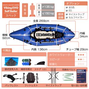パックラフト MRS インフレータブルボート ...の詳細画像1