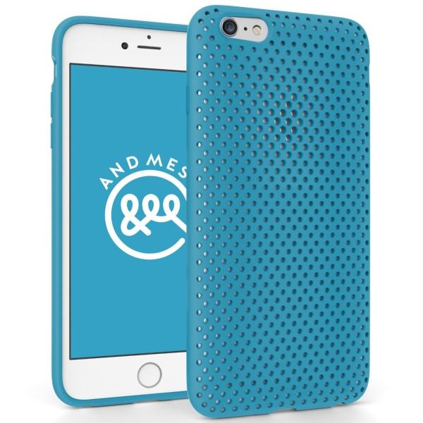 AndMesh iPhone 6s Plus ケース メッシュケース ターコイズ アンドメッシュ 6...
