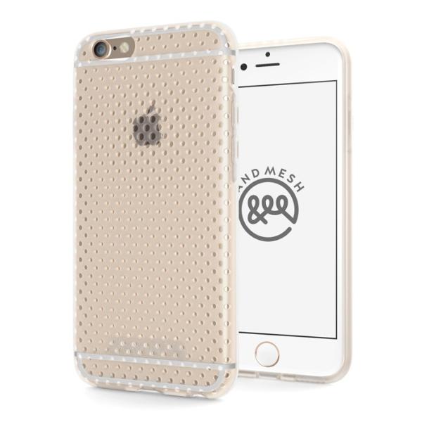 AndMesh iPhone 6s ケース メッシュケース クリア 耐衝撃