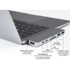 HyperDrive Thunderbolt 3 USB-C HUB for MacBook Pro...