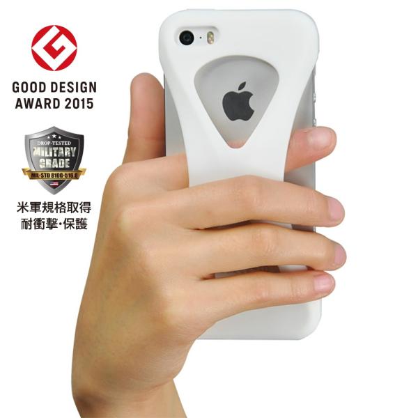 Palmo for iPhone SE/5s/5c/5 White 白 パルモ ホワイト 落下防止 ...
