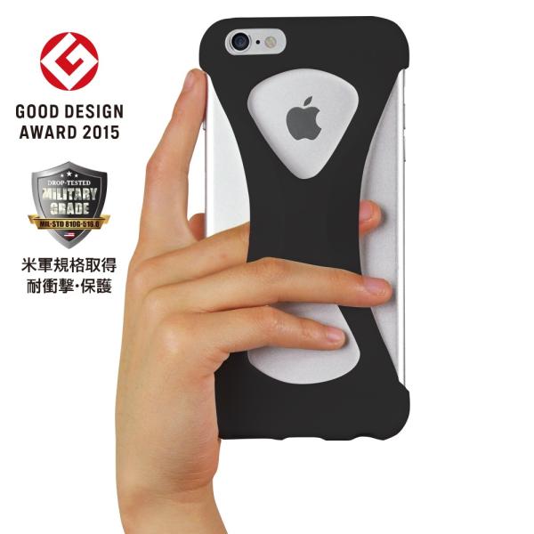 Palmo for iPhone6sPlus/6Plus Black パルモ ブラック 落下防止 耐...