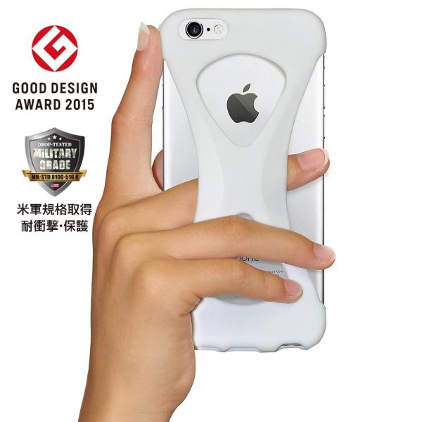 Palmo for iPhone6s 6 White パルモ ホワイト 落下防止 耐衝撃 スマホケー...