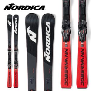 スキー板 ノルディカ NORDICA 23-24 ドーベルマン DOBERMANN SLR DC FDT + XCELL 14 FDT (金具付)：0A352600001｜paddle-club