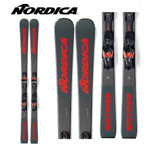 スキー板 ノルディカ NORDICA 23-24 スピットファイア SPITFIRE DC 80 PRO FDT + XCELL 12 FDT (金具付)：0A353100001｜paddle-club