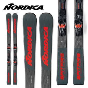 スキー板 ノルディカ NORDICA 23-24 スピットファイア SPITFIRE DC 74 PRO FDT + XCELL 12 FDT (金具付)：0A353200001｜paddle-club