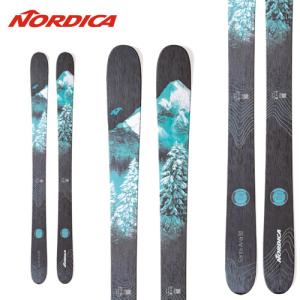スキー板 ノルディカ 23-24 NORDICA レディース サンタアナ SANTA ANA FREE 104 (板のみ)｜paddle-club