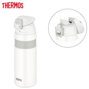 サーモス THERMOS 自転車 バイク 真空断熱ケータイマグ ボトル 水筒 (ホワイト) FJF-580｜paddle-club