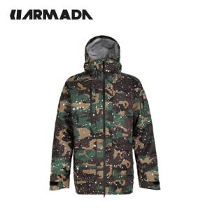 アルマダ ARMADA スキージャケット グランズ Grands 3L Jacket (Splatter Camo) R00443050｜paddle-club