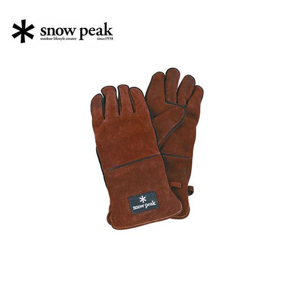 キャンプ用品 スノーピーク Snow Peak ファイヤーサイドグローブ ブラウン UG-023BR