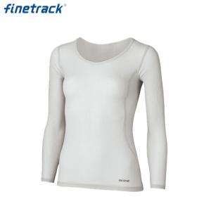 finetrack ファイントラック Women's ドライレイヤーベーシックロングスリーブ アンダー：FUW0421｜paddle-club