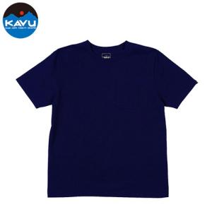 Kavu カブー Pocket Tee ss ポケットt オンラインショップ Navy ネイビー メンズ レディース 半袖 Tシャツ