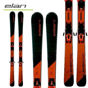 スキー板 エラン 22-23 elan エレメントオレンジ ELEMENT ORANGE + EL10 (金具付)｜paddle-club