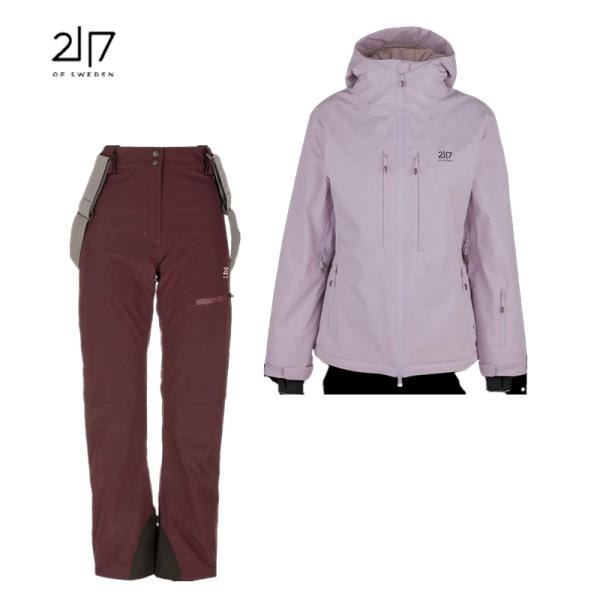 スキーウエア 上下セット 2117 of sweden Women's light padded s...