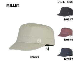 ミレー MILLET TYPHON 50000 ST RAIN WORK CAP ティフォン ストレッチ レイン ワーク キャップ 帽子：MIV01540｜paddle-club
