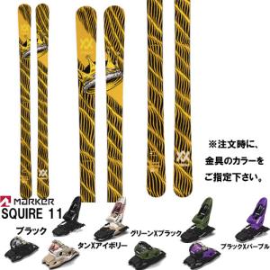 VOLKL 23-24 リボルト REVOLT 86 CROWN スキー板と金具2点セット( ビィンディング:MARKER SQUIRE 11 セット)｜paddle-club