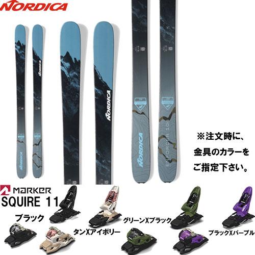 NORDICA 23-24 ENFORCER UNLIMITED 104 スキー板と金具2点セット(...