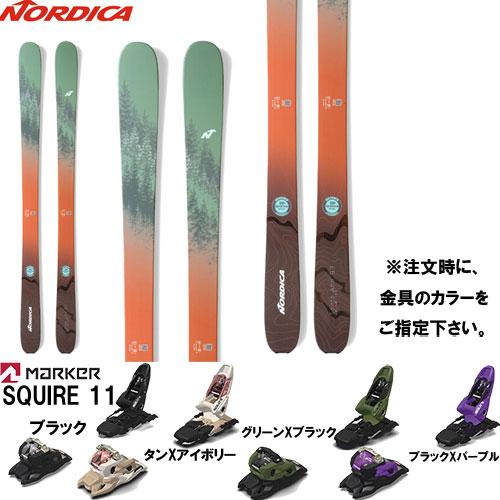NORDICA 23-24 SANTA ANA UNLIMITED 93 スキー板と金具2点セット(...