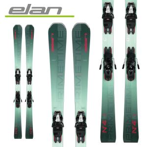 スキー板 エラン elan 23-24 プライムタイム PRIMETIME No N°4W+ 4Wプラス POWER SHIFT + ELW11.0 GW SHIFT(金具付)｜paddle-sa