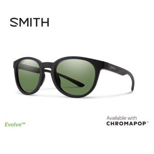 スミス SMITH 2024春夏 Eastbank (Matte Black) CP-Polar Gray Green 偏光：205001600｜paddle-sa