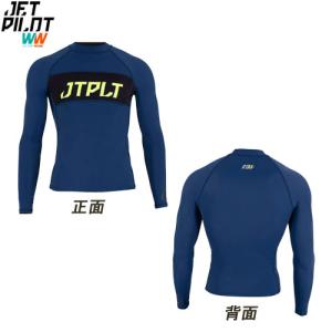 ジェットパイロット JETPILOT ラッシュガード RX L/S (ネイビー) JA21507[WS]｜paddle-sa